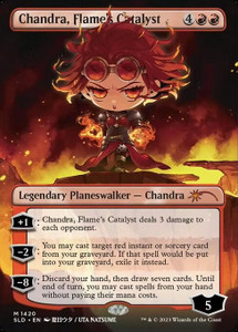 Chandra, Flame's Catalyst (SLD) (Foil) (#1420★)