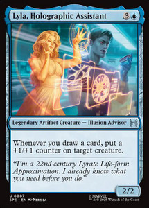 Lyla, Holographic Assistant (SPE) (Foil) (#7)