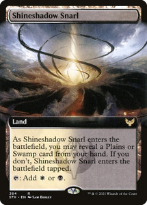 Shineshadow Snarl (STX) (Foil) (Extended Art) (#364)