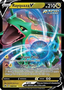Rayquaza V (PTCG-CRZ) (Holofoil) (#100/159)
