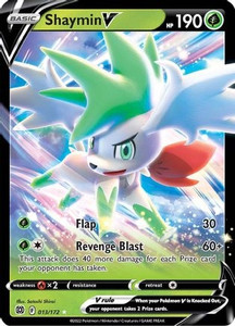 Shaymin V (PTCG-SWSH09) (Holofoil) (#013/172)