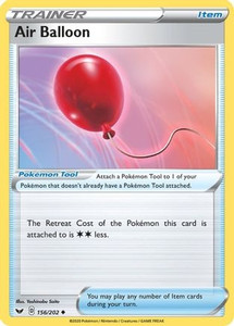 Air Balloon (PTCG-SWSH01) (Reverse Holofoil) (#156/202)