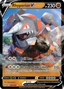 Rhyperior V (PTCG-SWSH03) (Holofoil) (#095/189)