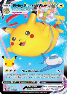 Flying Pikachu VMAX (PTCG-CLB1) (Holofoil) (#007/025)