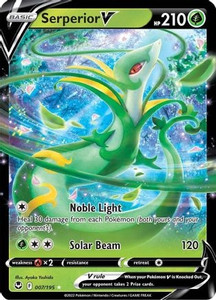 Serperior V (PTCG-SWSH12) (Holofoil) (#007/195)