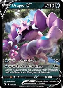 Drapion V (PTCG-SWSH04) (Holofoil) (#106/185)