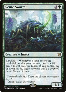Scute Swarm (PRES) (Foil) (#203)