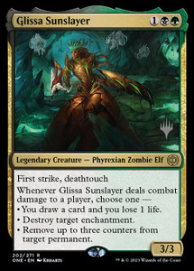 Glissa Sunslayer (PONE) (Foil) (#202p)