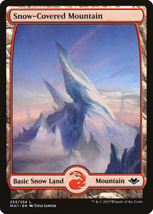 Snow-Covered Mountain (MH1) (Full Art) (#253)