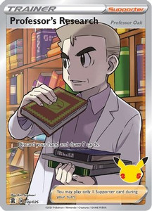 Professor's Research (Full Art) (PTCG-CLB1) (Holofoil) (#024/025)