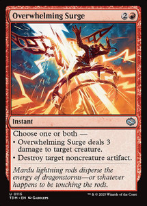 Overwhelming Surge (TDM) (Foil) (#115)
