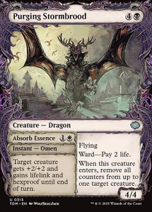 Purging Stormbrood // Absorb Essence (TDM) (Showcase) (#315)