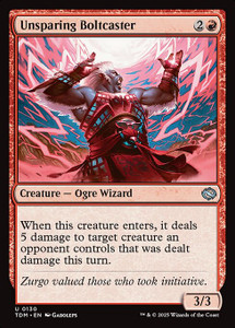 Unsparing Boltcaster (TDM) (Foil) (#130)