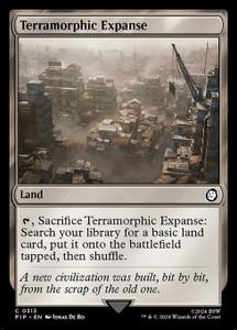 Terramorphic Expanse (PIP) (Foil) (#313)
