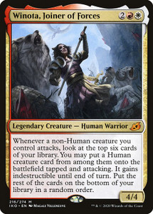 Winota, Joiner of Forces (IKO) (Foil) (#216)