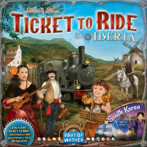 Ticket to Ride Iberia & South Korea Ticket to Ride Iberia & South Korea