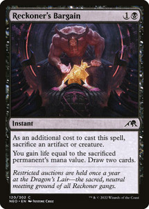 Reckoner's Bargain (NEO) (Foil) (#120)