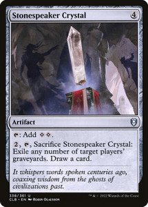 Stonespeaker Crystal (CLB) (Foil) (#338)