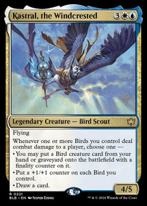 Kastral, the Windcrested (PBLB) (Foil) (#221p)