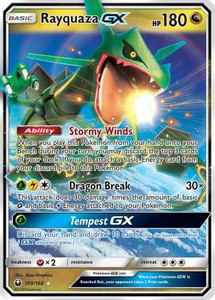 Rayquaza GX (PTCG-CES) (Holofoil) (#109/168)