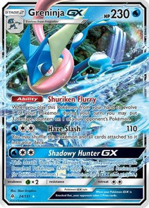 Greninja GX (PTCG-SM06) (Holofoil) (#24/131)