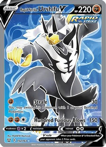 Rapid Strike Urshifu V (Full Art) (PTCG-SWSH05) (Holofoil) (#152/163)