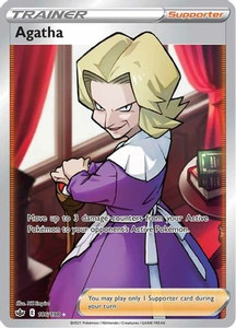 Agatha (Full Art) (PTCG-SWSH06) (Holofoil) (#186/198)