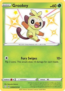 Grookey (PTCG-SHFSV) (Holofoil) (#SV004/SV122)