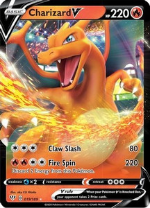 Charizard V (PTCG-SWSH03) (Holofoil) (#019/189)