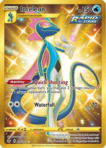 Inteleon (Secret) (PTCG-SWSH07) (Holofoil) (#227/203)