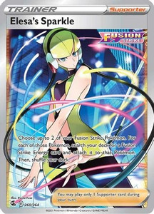 Elesa's Sparkle (Full Art) (PTCG-SWSH08) (Holofoil) (#260/264)
