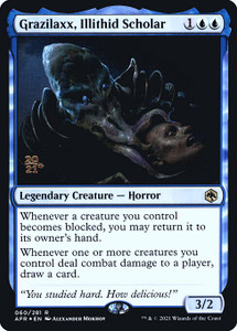 Grazilaxx, Illithid Scholar (PAFR) (Foil) (#60s)