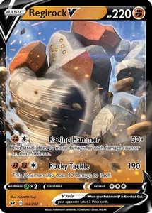 Regirock V (PTCG-SWSH01) (Holofoil) (#104/202)