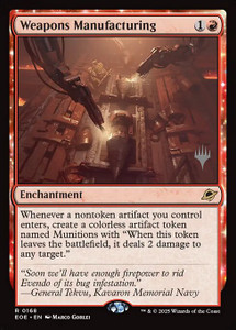 Weapons Manufacturing (PEOE) (#168p)