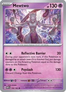 Mewtwo (PTCG-MEW) (Reverse Holofoil) (#150/165)
