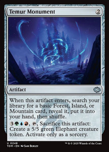 Temur Monument (TDM) (Foil) (#248)