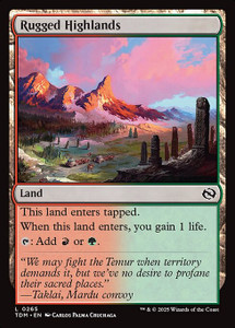 Rugged Highlands (TDM) (Foil) (#265)