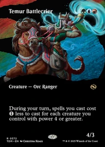 Temur Battlecrier (TDM) (Full Art) (#372)