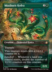 Mossborn Hydra (FDN) (Borderless) (#337)