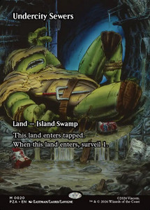 Undercity Sewers (PZA) (Foil) (Borderless) (#20)
