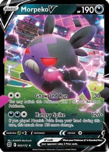 Morpeko V (PTCG-SWSH09) (Holofoil) (#095/172)