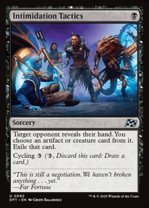 Intimidation Tactics (DFT) (Foil) (#92)
