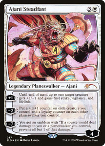 Ajani Steadfast (SLD) (Foil) (#87)