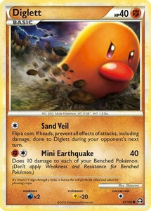 Diglett (PTCG-TM) (Reverse Holofoil) (#61/102)