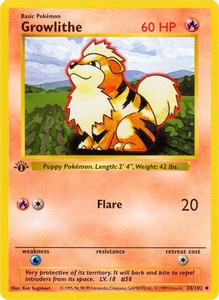 Growlithe (PTCG-BSS) (Unlimited) (#028/102)