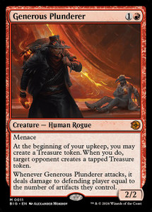 Generous Plunderer (BIG) (Foil) (#11)