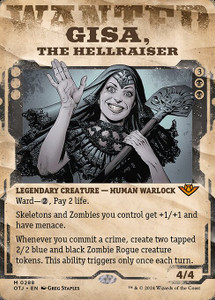 Gisa, the Hellraiser (OTJ) (Showcase) (#288)