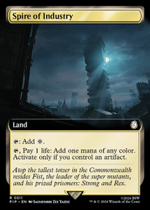 Spire of Industry (PIP) (Foil) (Extended Art) (#511)