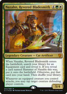 Nazahn, Revered Bladesmith (C17) (Foil) (#44)