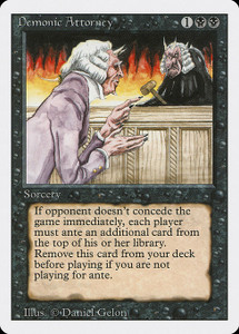 Demonic Attorney (3ED) (#103)